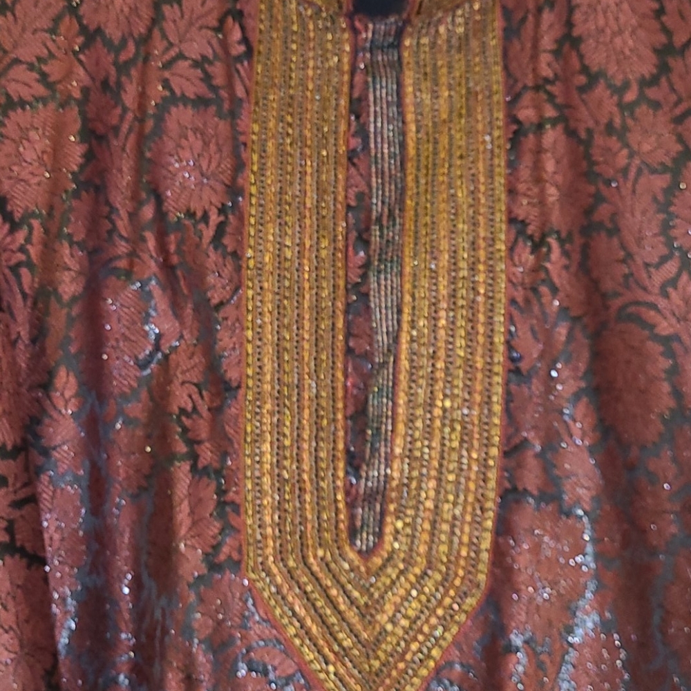 Mens Large Pakistani Indian Kurta - image 4